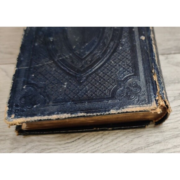 Antique Tresor Du Chretien By Rev. J R Magnan, Very Rare, 1885, Small Deluxe Ed - Picture 15 of 16